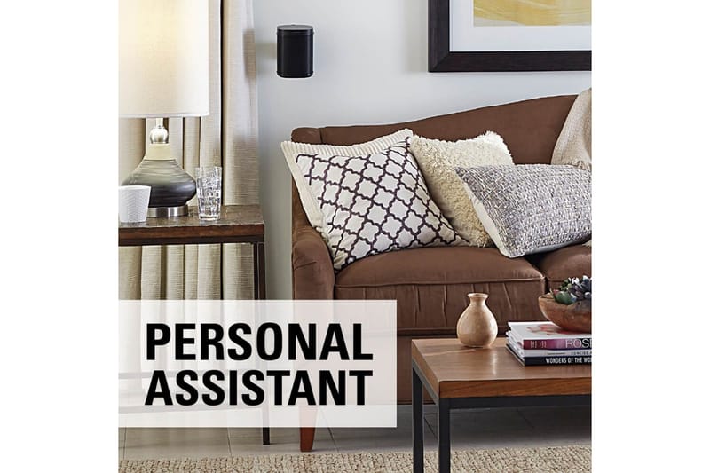 Högtalarfäste Sanus för Sonos One SL Play:1 och Play:3 - Svart - Möbler - TV- & Mediamöbler - Mediastativ & väggfäste - Högtalarstativ