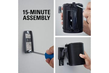 Högtalarfäste Sanus för Sonos One SL Play:1 och Play:3 - Svart - Möbler - TV- & Mediamöbler - Mediastativ & väggfäste - Högtalarstativ