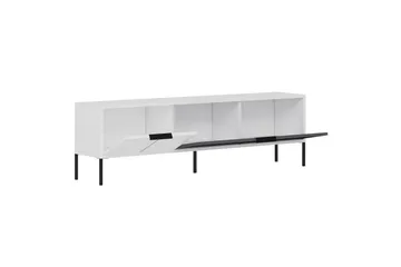 Hew Tv-bänk 150 cm - Vit/Antracit - Möbler - TV- & Mediamöbler - TV bänk & mediabänk