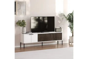 Hew Tv-bänk 150 cm - Vit/Valnöt - Möbler - TV- & Mediamöbler - TV bänk & mediabänk