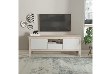 Hue Tv-bänk 150 cm - Beige/Vit - Möbler - TV- & Mediamöbler - TV bänk & mediabänk