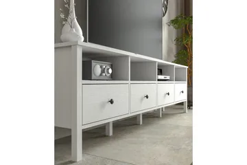 Illen Tv-bänk 200 cm - Natur/Vit - Möbler - TV- & Mediamöbler - TV bänk & mediabänk