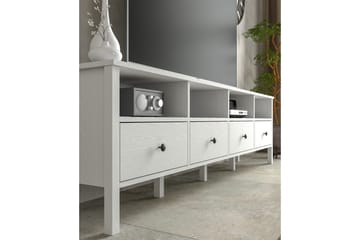 Illen Tv-bänk 200 cm - Natur/Vit - Möbler - TV- & Mediamöbler - TV bänk & mediabänk