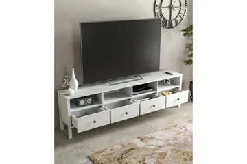 Illen Tv-bänk 200 cm - Natur/Vit - Möbler - TV- & Mediamöbler - TV bänk & mediabänk