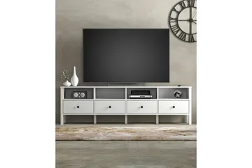 Illen Tv-bänk 200 cm - Natur/Vit - Möbler - TV- & Mediamöbler - TV bänk & mediabänk