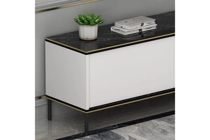 Imaj Tv-bänk 180 cm - Vit - Möbler - TV- & Mediamöbler - TV bänk & mediabänk