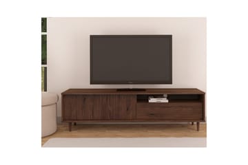 Jerzy Tv-stativ 180x38 cm - Brun - Möbler - TV- & Mediamöbler - Mediastativ & väggfäste - Tv-stativ & Tv-väggfäste