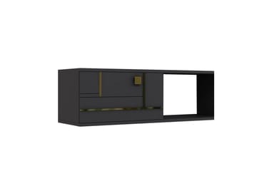 Jorin Tv-bänk 150 cm - Antracit/Guld - Möbler - TV- & Mediamöbler - TV bänk & mediabänk