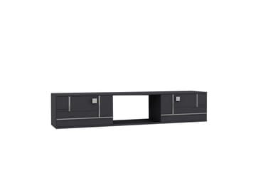 Jorin Tv-bänk 150 cm - Antracit/Silver - Möbler - TV- & Mediamöbler - TV bänk & mediabänk