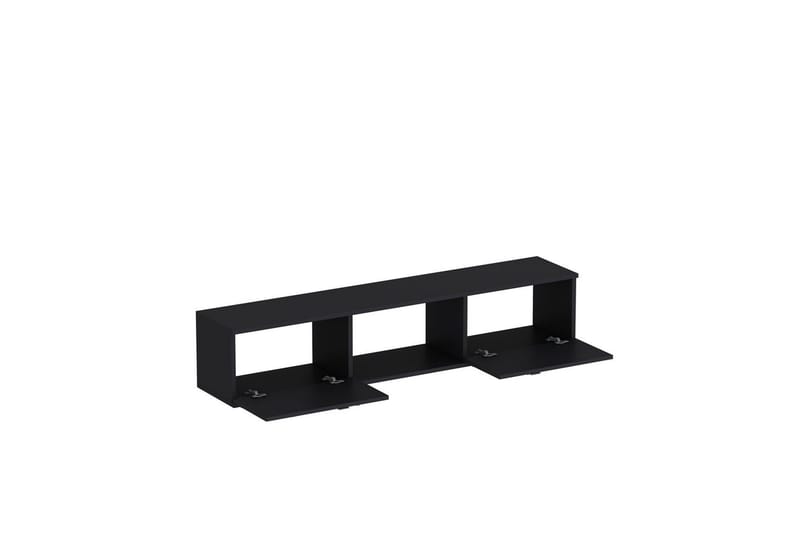 Jorin Tv-bänk 150 cm - Antracit/Silver - Möbler - TV- & Mediamöbler - TV bänk & mediabänk