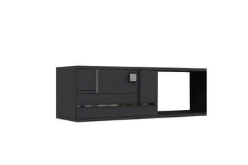 Jorin Tv-bänk 150 cm - Antracit/Silver - Möbler - TV- & Mediamöbler - TV bänk & mediabänk