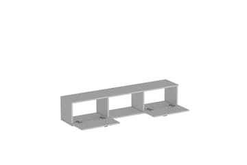 Jorin Tv-bänk 150 cm - Vit/Silver - Möbler - TV- & Mediamöbler - TV bänk & mediabänk