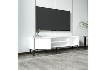 Klyne Tv-bänk 140 cm - Vit - Möbler - TV- & Mediamöbler - TV bänk & mediabänk