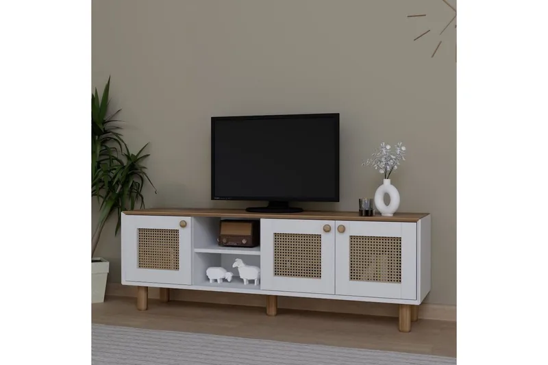 Kuniyoshi Tv-bänk 160 cm - Ek - Möbler - TV- & Mediamöbler - TV bänk & mediabänk