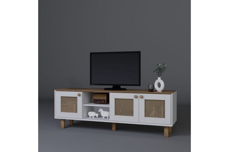 Kuniyoshi Tv-bänk 160 cm - Ek - Möbler - TV- & Mediamöbler - TV bänk & mediabänk