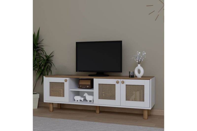 Kuniyoshi Tv-bänk 160 cm - Ek - Möbler - TV- & Mediamöbler - TV bänk & mediabänk