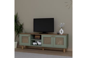 Kuniyoshi Tv-bänk 160 cm - Grön - Möbler - TV- & Mediamöbler - TV bänk & mediabänk
