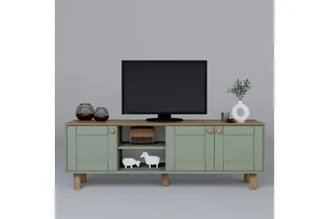 Kuniyoshi Tv-bänk 160 cm - Grön - Möbler - TV- & Mediamöbler - TV bänk & mediabänk