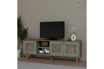 Kuniyoshi Tv-bänk 160 cm - Grön - Möbler - TV- & Mediamöbler - TV bänk & mediabänk