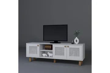 Kuniyoshi Tv-bänk 160 cm - Vit - Möbler - TV- & Mediamöbler - TV bänk & mediabänk