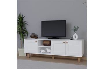 Kuniyoshi Tv-bänk 160 cm - Vit - Möbler - TV- & Mediamöbler - TV bänk & mediabänk