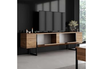 Luxe Tv-bänk 180 cm - Natur/Svart - Möbler - TV- & Mediamöbler - TV bänk & mediabänk