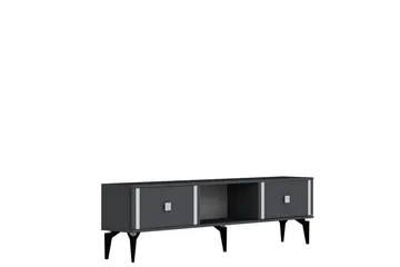 Male Tv-bänk 150 cm - Antracit/Silver - Möbler - TV- & Mediamöbler - TV bänk & mediabänk