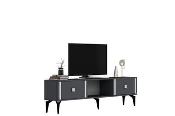 Male Tv-bänk 150 cm - Antracit/Silver - Möbler - TV- & Mediamöbler - TV bänk & mediabänk