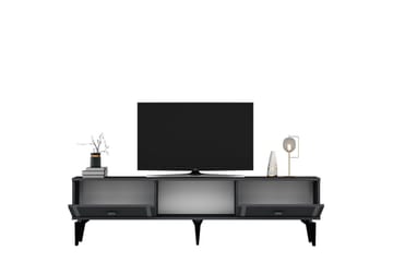 Male Tv-bänk 150 cm - Antracit/Silver - Möbler - TV- & Mediamöbler - TV bänk & mediabänk
