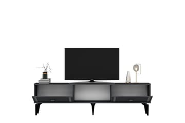 Male Tv-bänk 150 cm - Antracit/Silver - Möbler - TV- & Mediamöbler - TV bänk & mediabänk