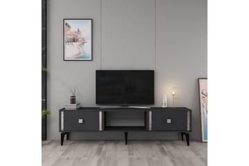 Male Tv-bänk 150 cm - Antracit/Silver - Möbler - TV- & Mediamöbler - TV bänk & mediabänk
