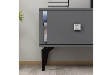 Male Tv-bänk 150 cm - Antracit/Silver - Möbler - TV- & Mediamöbler - TV bänk & mediabänk