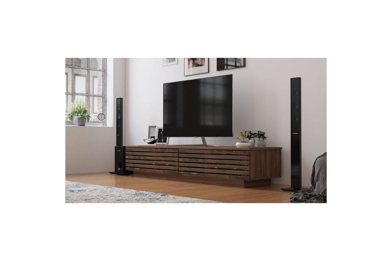Malric Tv-bänk 180 cm - Natur - Möbler - TV- & Mediamöbler - TV bänk & mediabänk