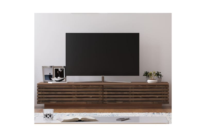 Malric Tv-bänk 180 cm - Natur - Möbler - TV- & Mediamöbler - TV bänk & mediabänk