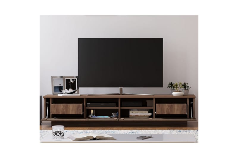 Malric Tv-bänk 180 cm - Natur - Möbler - TV- & Mediamöbler - TV bänk & mediabänk