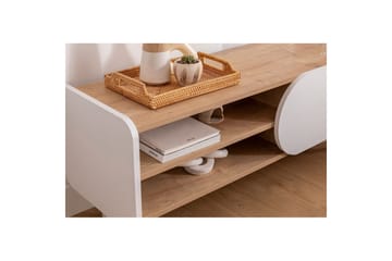 Mirra Tv-bänk 120 cm - Blå/Vit - Möbler - TV- & Mediamöbler - TV bänk & mediabänk