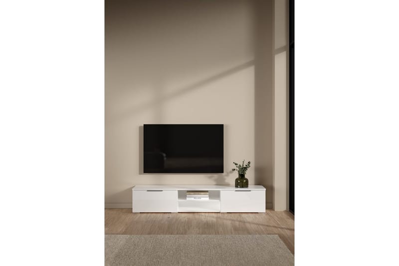 Miwa Tv-stativ 33 cm - Vit - Möbler - TV- & Mediamöbler - Mediastativ & väggfäste - Tv-stativ & Tv-väggfäste