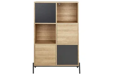 Moines Bokhylla 80 cm i Ek - Ljusbrun - Förvaring - Hylla - Bokhylla