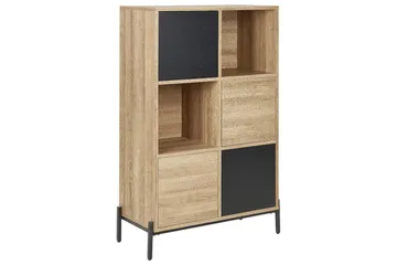 Moines Bokhylla 80 cm i Ek - Ljusbrun - Förvaring - Hylla - Bokhylla