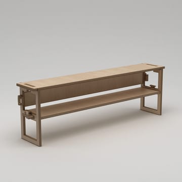 Mopira TV-bänk 220 cm - Naturträ - Möbler - TV- & Mediamöbler - Mediastativ & väggfäste - Tv-stativ & Tv-väggfäste