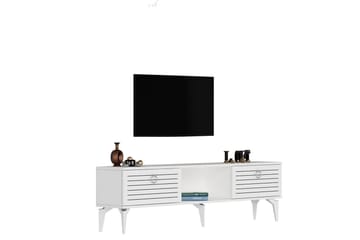 Mula Tv-bänk 150 cm - Vit - Möbler - TV- & Mediamöbler - TV bänk & mediabänk