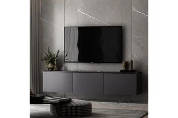 Neon Tv-bänk 160 cm - Antracit - Möbler - TV- & Mediamöbler - TV bänk & mediabänk