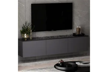 Neon Tv-bänk 160 cm - Antracit - Möbler - TV- & Mediamöbler - TV bänk & mediabänk