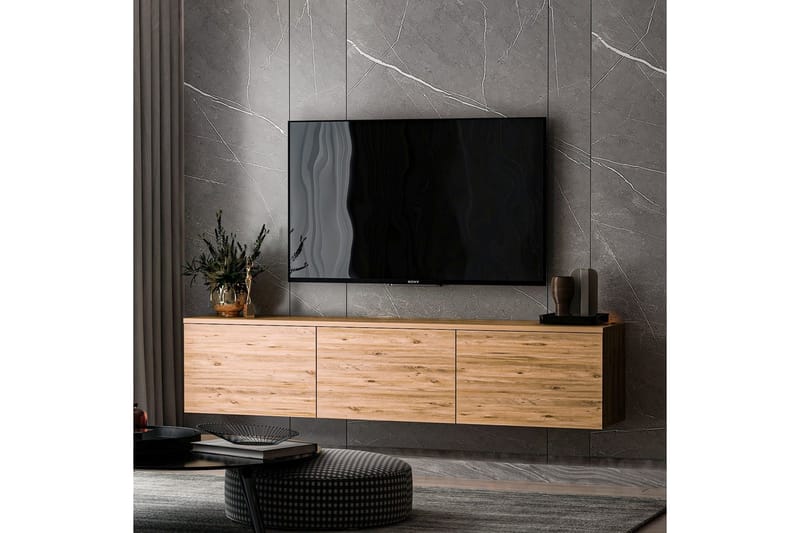 Neon Tv-bänk 160 cm - Natur - Möbler - TV- & Mediamöbler - TV bänk & mediabänk