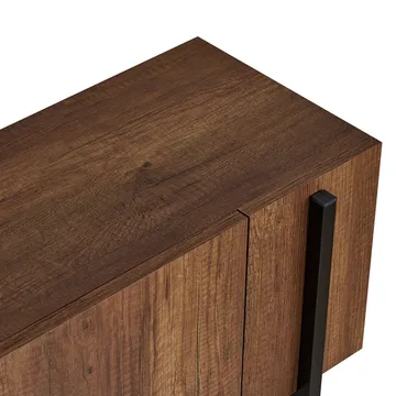 Nexus TV-bänk 180 cm - Barok valnöt och svart - Möbler - TV- & Mediamöbler - Mediastativ & väggfäste - Tv-stativ & Tv-väggfäste