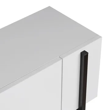 Nexus TV-bänk 180 cm - Wood Black och Black - Möbler - TV- & Mediamöbler - Mediastativ & väggfäste - Tv-stativ & Tv-väggfäste
