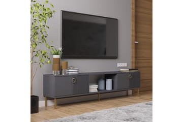 Neyra Tv-bänk 180 cm - Antracit - Möbler - TV- & Mediamöbler - TV bänk & mediabänk