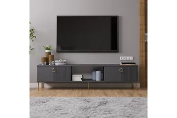 Neyra Tv-bänk 180 cm - Antracit - Möbler - TV- & Mediamöbler - TV bänk & mediabänk