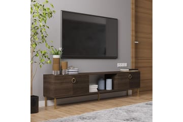 Neyra Tv-bänk 180 cm - Valnöt - Möbler - TV- & Mediamöbler - TV bänk & mediabänk