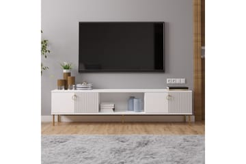 Neyra Tv-bänk 180 cm - Vit - Möbler - TV- & Mediamöbler - TV bänk & mediabänk